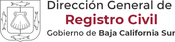 Registro Civil del  Estado de Baja California Sur